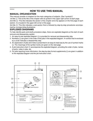 2006 Yamaha Rhino 450, YXR45FAV service manual Preview image 4