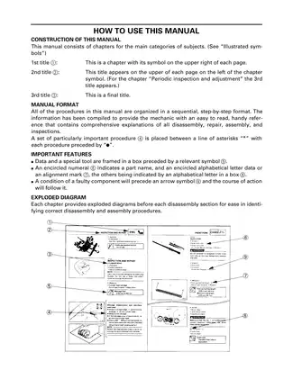 1999-2001 Yamaha Big Bear 400 service manual Preview image 4