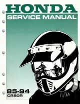 1985–1994 Honda CR80R Factory Service Manual (P/N 89202-GC4-810) – preview page 1