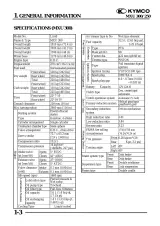2005 KYMCO MXU 300 / MXU 250 Service Manual (PN 4121-LCA5/LDE9-S00) – preview page 5