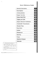 1987–1988 Kawasaki KXF250-A1 Tecate-4 ATV Service & Repair Manual FSM (P/N 99924-1085-01) – preview page 2