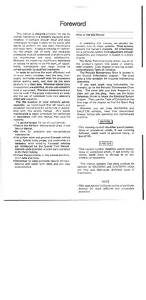Kawasaki KXF250 All Terrain Vehicle Service Manual (1983-Present) Preview image 4