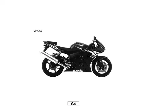 2003-2005 Yamaha YZF-R6 parts catalog + service manual Preview image 3