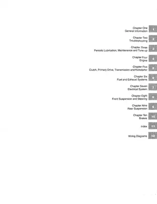 Comprehensive Harley-Davidson Motorcycle Service Manual Preview image 1