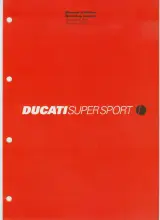2001 Ducati 900 SS Supersport Service & Repair Manual (OEM) – preview page 1