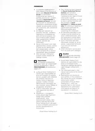Ducati Supersport Motorcycle Service Manual - Maintenance & Repair Guide Preview image 3