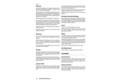 2006 Harley-Davidson Touring Models Service Manual Preview image 5