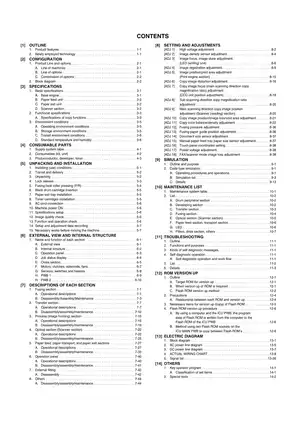 Sharp AR C260M multifunction color copier service manual Preview image 2