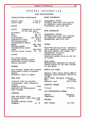 1973-1980 Ferrari Dino 308, 308 GT4 models workshop manual Preview image 5