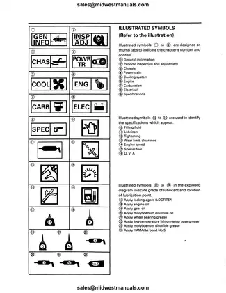 Yamaha Vehicle Maintenance Service Manual - Comprehensive Illustrated Guide Preview image 1