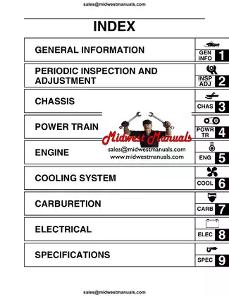 Yamaha RS Series Snowmobile Service Manual (RS90/RS90R/RSG90/RST90)