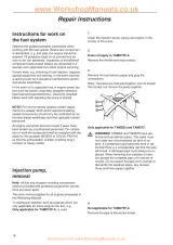 Volvo Penta TAMD61A-TAMD72WJ-A Marine Diesel Engine Workshop Manual (P/N 7735718-4) – preview page 5
