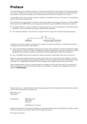 BMW R 1150 R repair manual Preview image 3