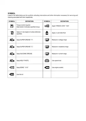 Hyosung Aquila GV650 cruiser-style motorcycle service manual Preview image 4