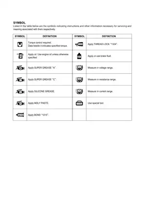 Hyosung GT125 Comet, GT250 Comet service manual Preview image 4