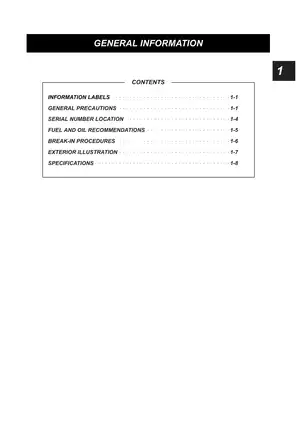 Hyosung Karion RT125 service manual Preview image 5