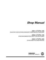 Sea-Doo Utopia 185 & 205 Jet Boat 2001–2002 Shop Manual (P/N LMR2002-001_00-02A) – preview page 2