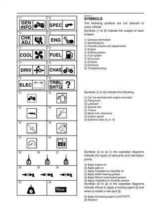 2004-2006 Yamaha Rhino 660, YXR66VAV UTV service manual Preview image 5