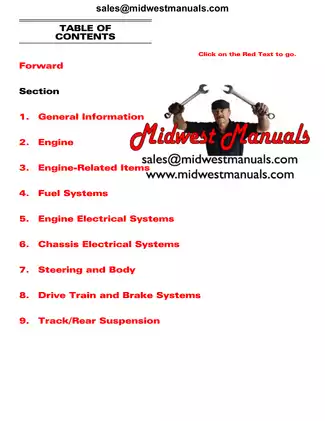 2006 Arctic Cat 2- and 4-stroke snowmobile service manual Preview image 2