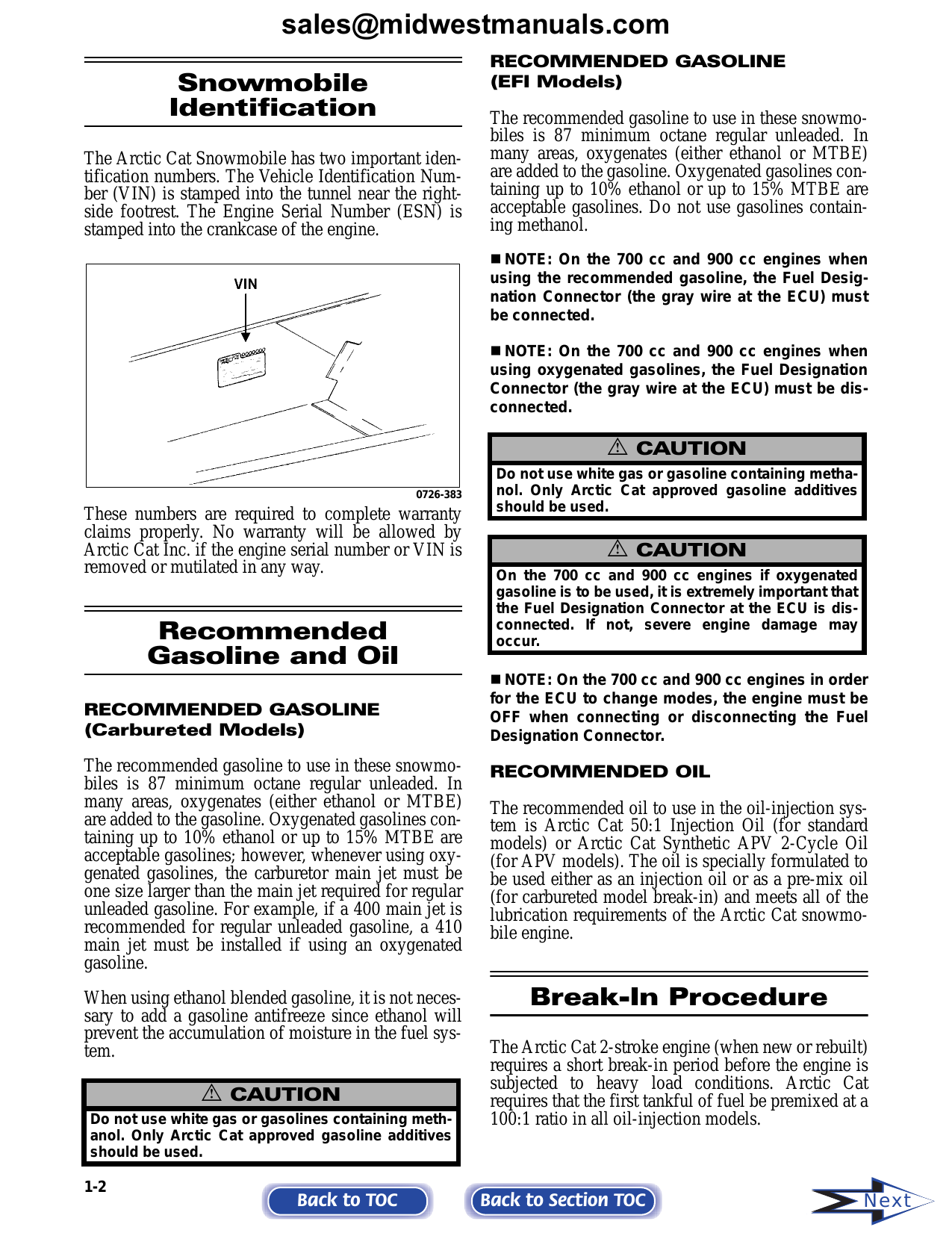 2006 Arctic Cat 2- and 4-stroke snowmobile service, shop manual Preview image 4