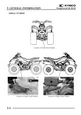2003 KYMCO Mongoose/KXR 90/50 ATV Service Manual (4121-LBD3/4-S00) – preview page 3