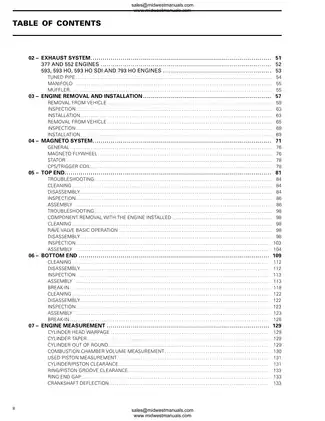 2006 Ski-Doo Service Manual - Comprehensive Guide for Maintenance and Repair Preview image 3