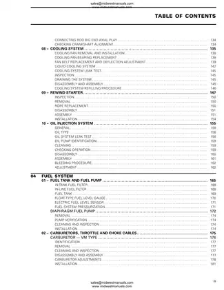 2006 Ski-Doo Service Manual - Comprehensive Guide for Maintenance and Repair Preview image 4