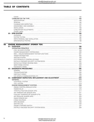 2006 Ski-Doo Service Manual - Comprehensive Guide for Maintenance and Repair Preview image 5