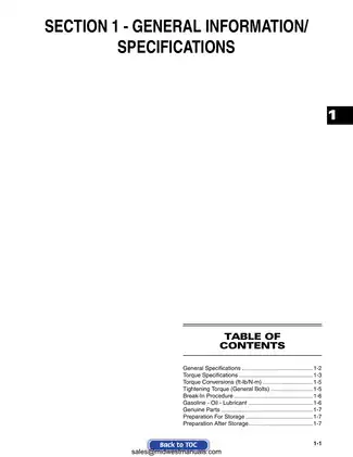 2008 Arctic Cat ATV Service Manual: Maintenance, Troubleshooting & Repair Preview image 3