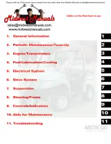 2006 Arctic Cat Prowler 650XT OEM Service Manual (P/N 2287-489) – preview page 1
