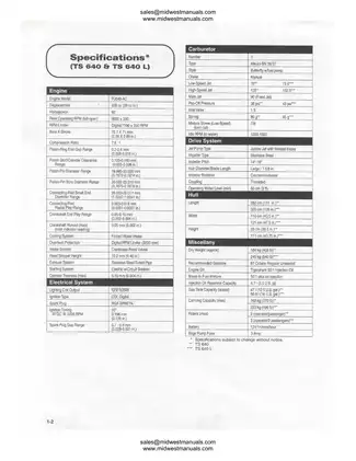 1998 Arctic Cat Tigershark TS 640, TS 640 L, TS 700 R, TS 770, TS 770 L, TS 1000 L, TS 1000 R service manual Preview image 5