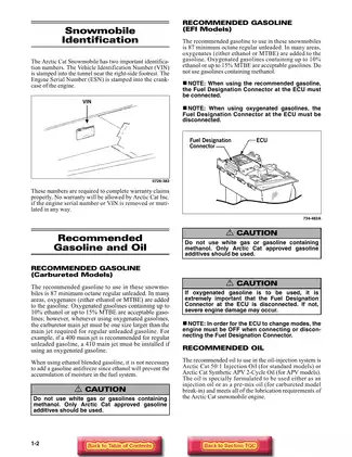 2004 Arctic Cat snowmobile service manual Preview image 5