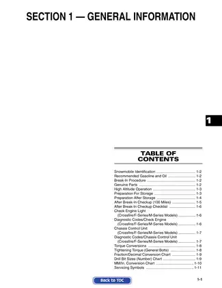 Comprehensive Arctic Cat 2007 2-Stroke Snowmobiles Service Manual Preview image 3