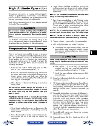 2007 Arctic Cat snowmobile repair, service manual Preview image 5