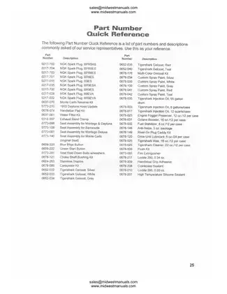 1995 Tigershark Jet Ski Full Line Service Manual Preview image 3