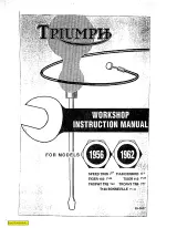1956–1962 Triumph Speed Twin (5T), Thunderbird (6T), Tiger 100, Tiger 110, Trophy TR5, Trophy TR6 & Bonneville T120 Workshop Manual (PN 99–0837) – preview page 1