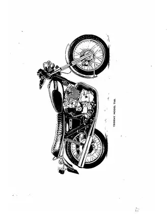 1975 Triumph Trident T160 workshop manual Preview image 2