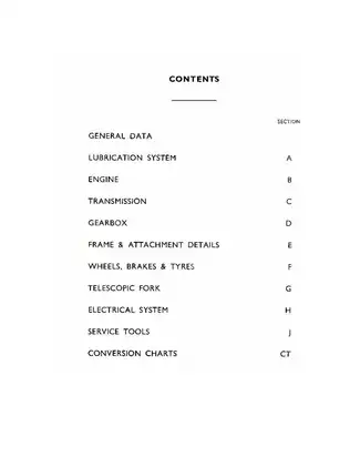 1963-1970 Triumph T120, TR and 6T 650cc models workshop manual Preview image 3