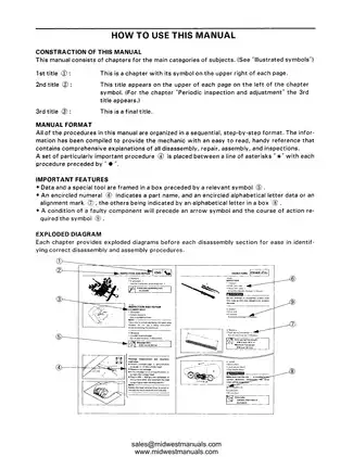 1994-2000 Yamaha Timberwolf 250 4x4 service manual Preview image 4