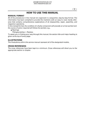 Yamaha WaveRunner XL1200 Ltd Service Manual (1999-2002) Preview image 2