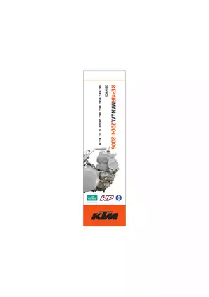 2004-2006 KTM 250, 300 SX, SXS, MXC, EXC, EXC SIX DAYS, XC, XC-W repair, service manual Preview image 3