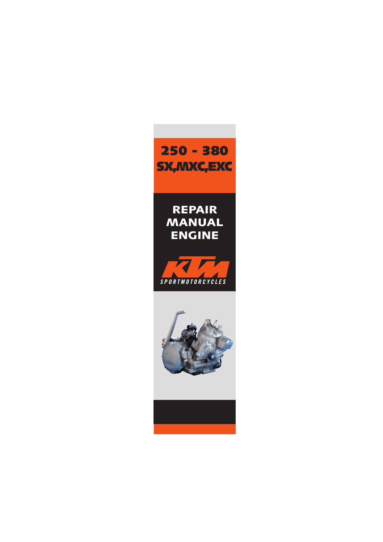 1999-2003 KTM 250, 300, 380, SX, MXC, EXC engine repair manual Preview image 3