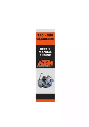 1999-2003 KTM 250, 300, 380, SX, MXC, EXC engine repair manual Preview image 3