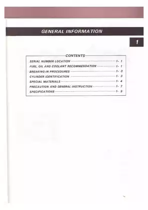 1989-1996 Suzuki RGV250 K/L/M/N/P/R/T service manual Preview image 3