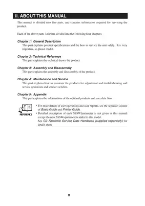 Canon PC-D320, D340 service manual Preview image 4