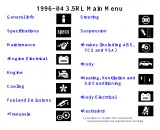 1996–2004 Acura 3.5 RL Service Manual (P/N 61SZ305) – preview page 1