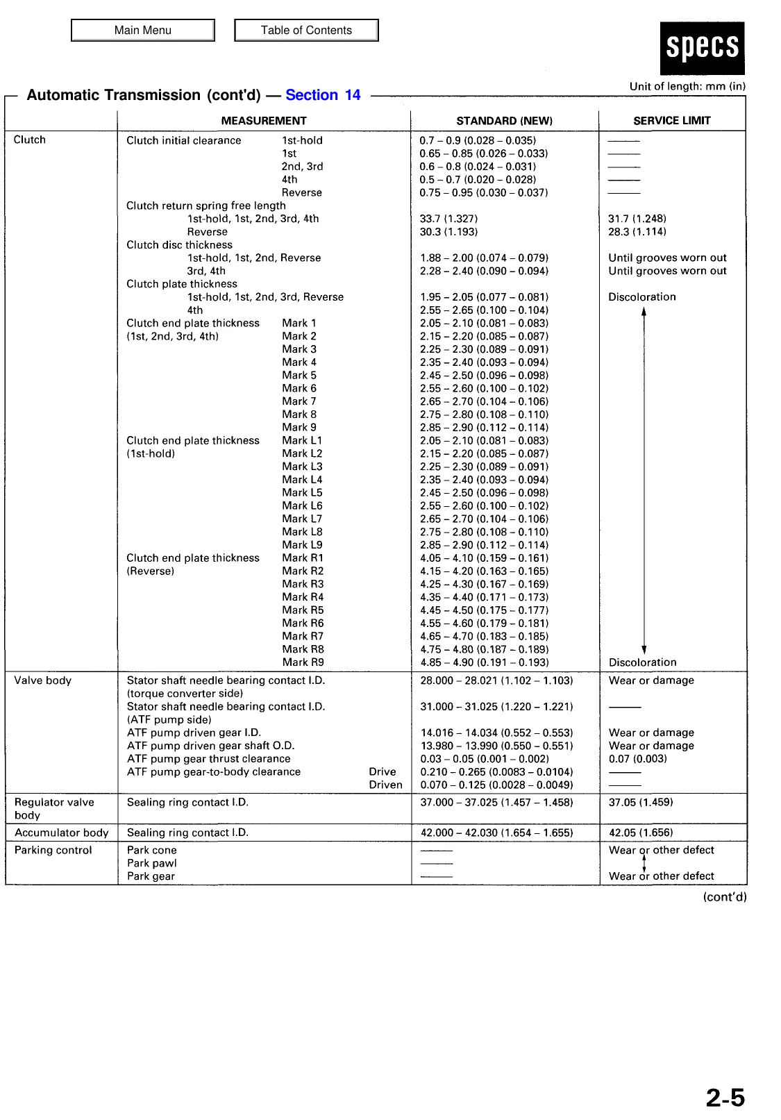 2002 Acura 3.5 RL repair manual Preview image 2