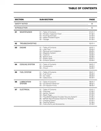 1997 Bombardier Sea-Doo Speedster, Challenger, Challenger 1800 Jet Boat shop manual Preview image 4