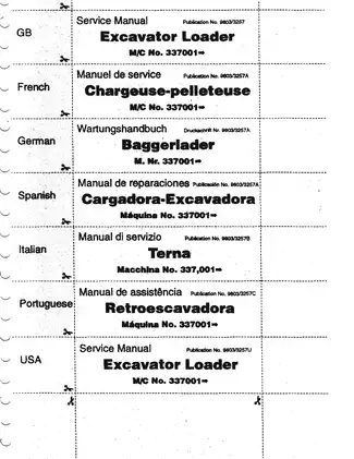 JCB 1400B Backhoe Loader service manual Preview image 5