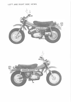 1972-1981 Suzuki RV125 VanVan service manual Preview image 2